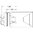 SPB Mündungsbremse 0.375 14X1 LH Gewinde, quadratische Schulter, schwarz