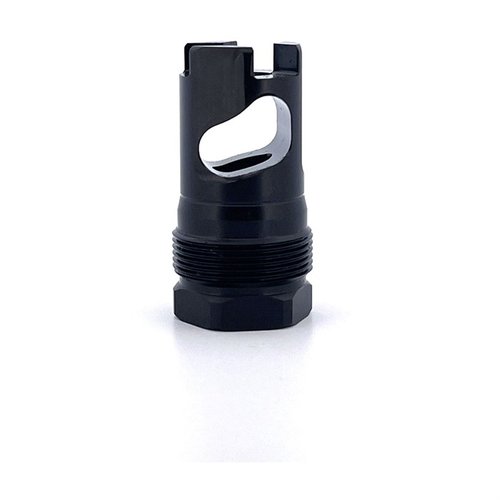 Der RPB Muzzle Brake bietet eine perfekte Passform für Plan B Montagen, ist Atlas kompatibel und sorgt dank Nitride-Finish für einen engen Sitz und optimale Ausrichtung.