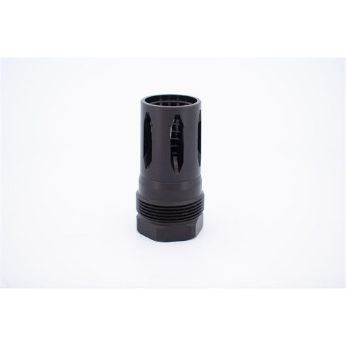 Der R2S Flash Hider bietet eine perfekte Passform für Plan B-Montagen, hat eine robuste Black Nitride-Beschichtung und sorgt für einen engen Sitz bei 17-4 PH.
