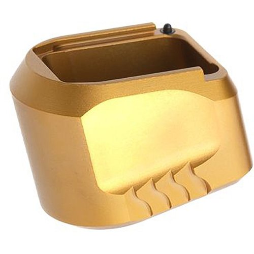 Erweitere dein M&P 1.0/2.0 mit der +5 Magazine Extension von Tyrant CNC, die mit NoBak Technologie, robustem 6061 Aluminium und ergonomischen Griffkanten überzeugt.