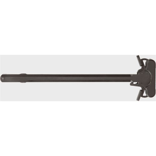 Der AMBIDEXTROUS 7.62MM Charging Handle verbessert die Ergonomie deiner Waffe mit einem Enhanced Tactical Latch und reduziert die Spannung auf die Latch Pins.