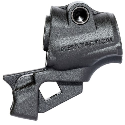 Der LEO GEN II Telescoping Stock Adapter für Mossberg 500/590A1/MAV 88 ermöglicht die Montage von AR-15 Schulterstützen, verbessert die Handhabung und reduziert Rückstoß.