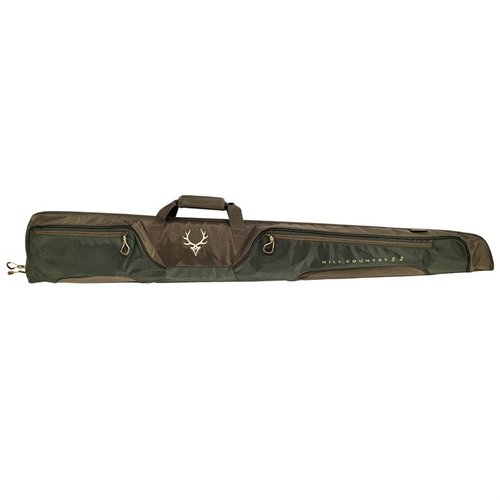 Der HILL COUNTRY II Shotgun Case bietet extrem robuste 1680D Konstruktion, dichte Innenpolsterung und viel Stauraum mit 2 großen Fronttaschen für dein Zubehör.