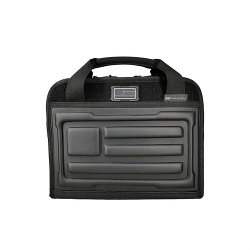 Der EVA TACTICAL PISTOL CASE bietet starken Schutz mit gepolstertem Schaum, einer weichen Innenauskleidung und praktischen Tragegriffen für dein Zubehör.