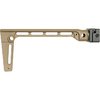 Die ARM BRACE SIDE FOLDING bietet eine stabile, faltbare Konstruktion aus 4140 Stahl, 5 QD Sling-Befestigungen und ein geringes Gewicht von nur 14,2 oz.