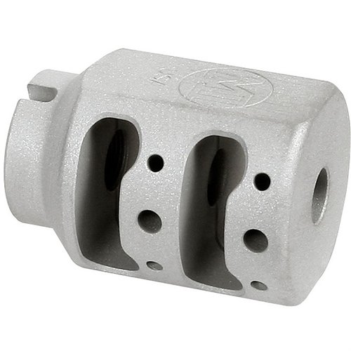 Der ALPHA TANK BRAKE reduziert dank seines Dual-Chamber-Designs den Mündungshochlauf und ist aus 416 Edelstahl gefertigt. Made in USA mit lebenslanger Garantie!