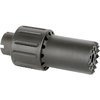 Der ALPHA BLAST DIVERTER leitet den Mündungsblast nach vorne, besteht aus 6061 Aluminium und hat einen stabilen Stahl-Endkappen. Leicht und kompakt!