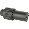 Der ALPHA BLAST DIVERTER leitet den Mündungsblast nach vorne, besteht aus 6061 Aluminium und wiegt nur 9,8 oz – perfekt für M14X1LH Gewinde!