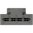 Schrotpatronen‑Halterplatten‑Set – Schwarz – 5 Schuss