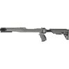 Der STRIKEFORCE GEN2 Stock für Ruger 10/22 bietet eine verstellbare, zusammenklappbare Schulterstütze, Picatinny-Schienen und einen rutschfesten Griff für optimale Kontrolle.