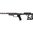 UD verstellbarer Low-Profile-Hinterschaft mit 2 M-LOK-Slots, schwarz eloxiert