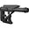 UD verstellbarer Low-Profile-Hinterschaft mit 2 M-LOK-Slots, schwarz eloxiert