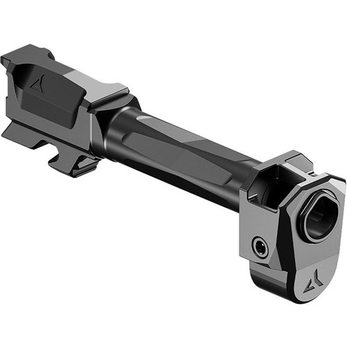 Der Radian® AFTERBURNER™ + RAMJET™ für Glock 43 bietet außergewöhnliche Rückstoßreduzierung und Präzision, einfach zu installieren und zu reinigen.