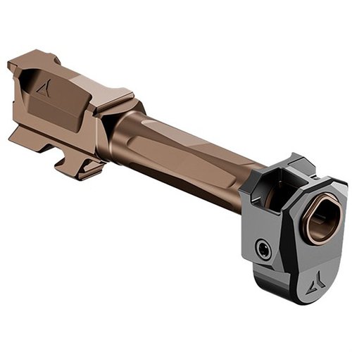Der AFTERBURNER + RAMJET für die Glock 43 bietet herausragende Rückstoßreduzierung, Präzision und einfache Montage für optimale Leistung und Haltbarkeit.