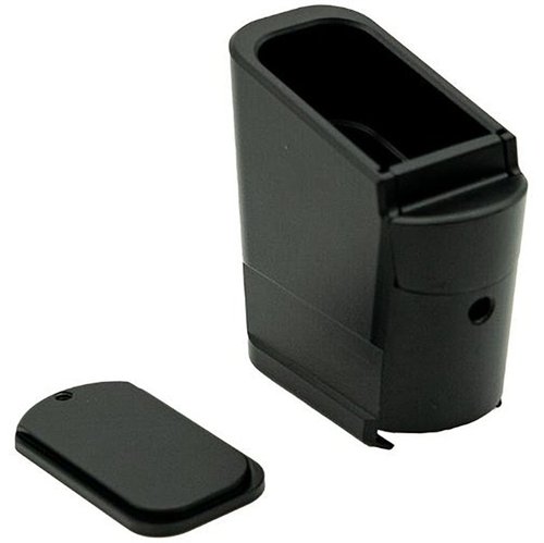 Die Z9 +3 Magazinverlängerung für GLOCK® 43 erhöht deine Kapazität auf 12 Schuss, bietet einfachen Zugang zur Wartung und ist aus robustem 6061 Aluminium gefertigt.