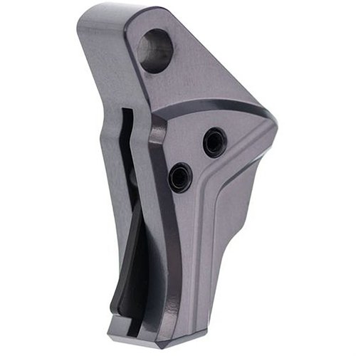 Erlebe blitzschnelle Resets mit dem I.T.T.S. Trigger für Glock Gen 5, der eine ergonomische Hybridform und hohe Langlebigkeit bietet.
