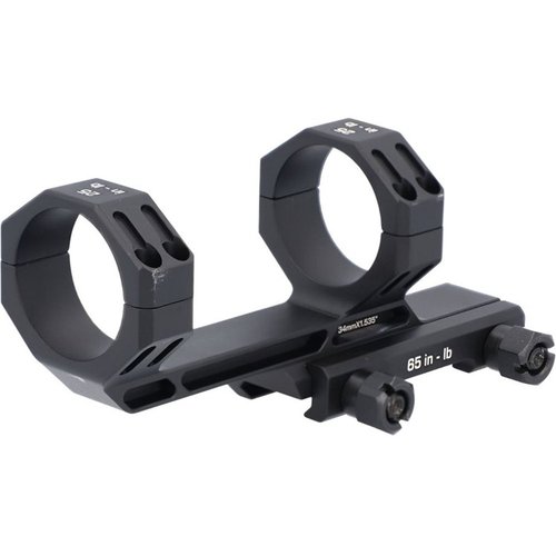 Die ALPHA-MSR Scope Mounts von SIG SAUER bieten eine präzise Passform, sind aus robustem 7075-T6 Stahl gefertigt und mit einer Epoxy-Beschichtung gegen Korrosion geschützt.