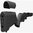 Hunter Lite-Schaft für Remington 700 Short Action, schwarz