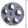 Der 5-Hole Ultimate Tool Carrier für die Ultimate Turret Press ist präzise gefertigt, kompatibel mit Lee Breech lock bushings und bietet Platz für bis zu 5 Werkzeuge.