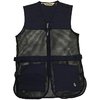 Die BOB ALLEN FULL MESH DUAL PAD SHOOTING VEST bietet leichtes Mesh für optimale Belüftung, duale Pads für Rechtshänder und Linkshänder sowie praktische Taschen.