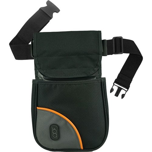 Die BOB ALLEN CLUB SERIES DIVIDED SHELL POUCH mit verstellbarem 2" Webgurt bietet langlebiges, leichtes Ripstop-Nylon und zwei Fächer für Schrotpatronen.