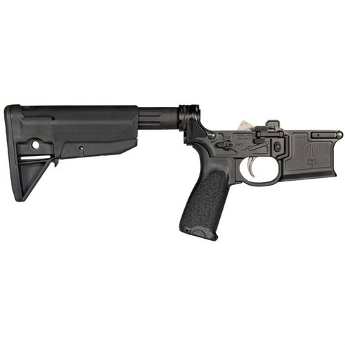 Der MK1 MOD 2-M Complete Rifle Lower Receiver bietet dir eine ambidextröse Nutzung, ein verbessertes Trigger-System und hochwertige Komponenten für optimale Leistung.