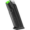 MEC-GAR 9MM LUGER 18RD MAGAZINE FOR GLOCK-17 BLACK W/GREEN FOLLOWER