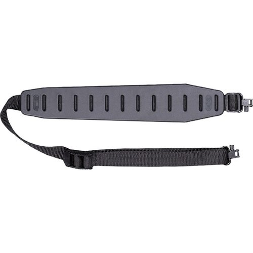 Der QUAKE CLAW 2.0 Sling mit Swivels bietet höchsten Komfort durch die rutschfeste Polsterung, die das Gewicht gleichmäßig verteilt und ein Verrutschen verhindert.