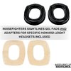 Die SIGHTLINES Gel Ear Pad Adapterplatten bieten Komfort für Brillenträger, hervorragende Geräuschisolierung und sind mit vielen Headsets kompatibel.