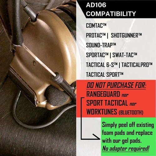 Die SIGHTLINES Gel Ear Pad Adapterplatten bieten Komfort für Brillenträger, hervorragende Geräuschisolierung und sind mit vielen Headsets kompatibel.