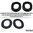 NOISEFIGHTERS SIGHTLINES ADAPTER PLATES FOR PELTOR COMTAC & SIMILAR BLACK