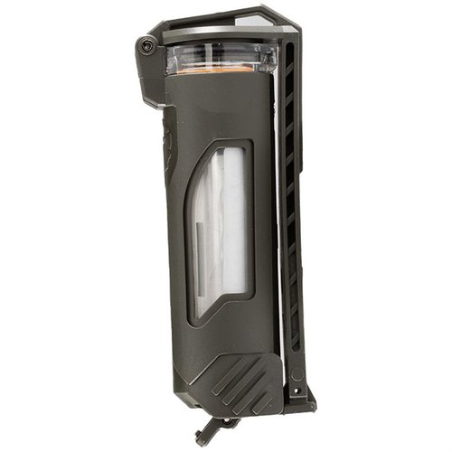 Schütze deine 21700-Batterie mit dem CELLVAULT-21: wasserdicht, stoßabsorbierend, mit klarem Sichtfenster und einfacher MOLLE-Befestigung für schnellen Zugriff.