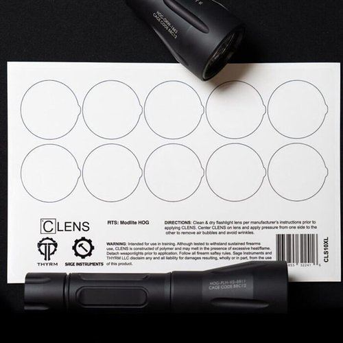 Schütze die Linsen deiner Taschenlampen und Waffenscheinwerfer mit CLENS! Einfach abziehen, um die optimale Helligkeit zurückzugewinnen – schnell und effektiv!