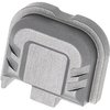 Die Tyrant CNC Slide Cover Plate für Glock 43X/48 aus hochwertigem Aluminium bietet eine edle Chevron-Optik, perfekte Passform und benötigt keine Werkzeuge.