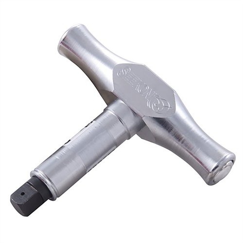 Der 3/8" Square Drive T-Handle Torque Wrench von SEEKONK ist präzise kalibriert und ideal, um 55 inch pounds Drehmoment für Schrauben anzuwenden.