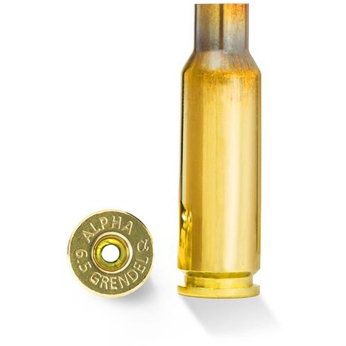 Die 6.5mm Grendel Brass von Alpha Munitions bietet hohe Präzision, geringe Rückstoßkraft und eine optimierte Lebensdauer der Zündhülsen für deine AR-15.