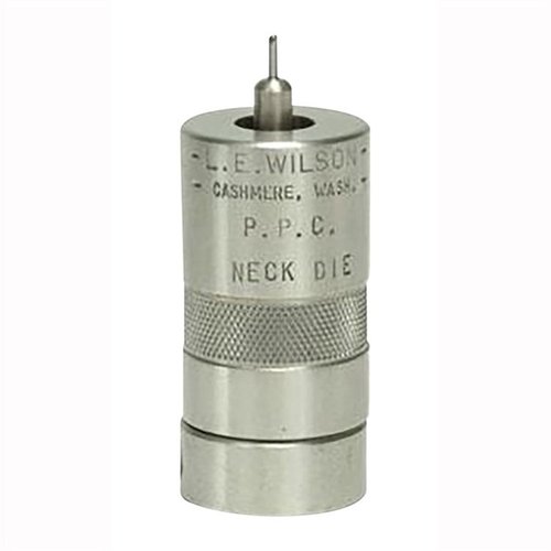Die STAINLESS NECK SIZING DIES von L.E. WILSON ermöglichen dir präzise Kontrolle beim Nackenvergrößern deiner Hülsen und verbessern die Konsistenz und Lebensdauer.