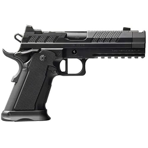 Die XP Comp 9mm bietet erstklassige Ergonomie, einen integrierten Kompensator, Glock®-Magazine und herausragende Haltbarkeit für präzises Schießen.