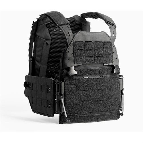 Der LV-120 Plate Carrier bietet eine anpassbare, robuste Konstruktion mit wasserdichtem Material, abnehmbaren Schultergurten und einem flexiblen Reactive Cummerbund.