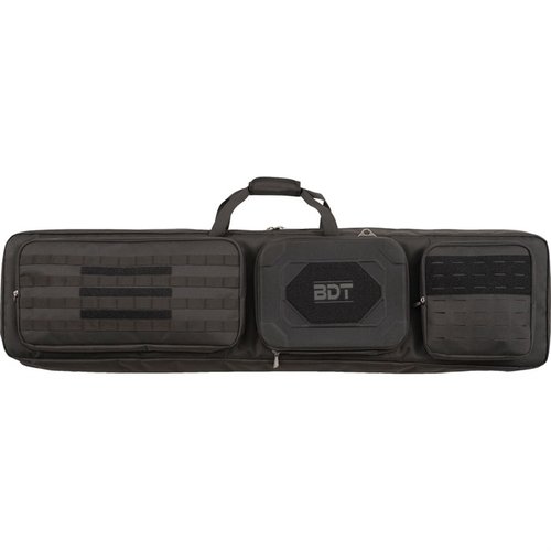Der 38" Double Suppressor Tactical Rifle Case bietet leichten Schutz für kompakte Gewehre, eine hitzebeständige Tasche und viel Stauraum für Zubehör.
