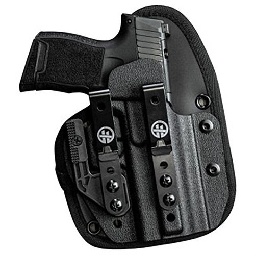 Das HOFTAC OMNICARRY IWB Holster bietet universelle Passform für über 150 Micro-Pistolen, hohe Sicherheit, Komfort und einfache Befestigung für deinen täglichen Tragebedarf.