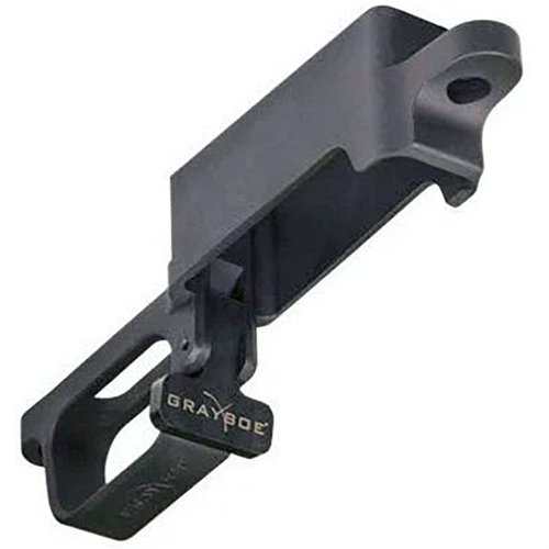 Der Grayboe TYPE 3 Detachable Box Magazine Well für Remington 700 ist CNC-gefertigt, anodisiert und bietet eine einfache Nutzung mit AICS-Magazinen.