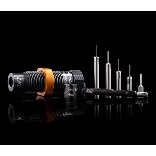 Das SAC Modular Sizing Die Kit bietet dir eine vielseitige Lösung mit präziser Größenanpassung, minimiert Laufabweichungen und sorgt für optimale Hals-/Schultergeometrie.
