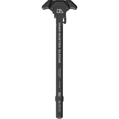 Der Sledgehammer Omni-Buster Charging Handle für AR-15 bietet optimale Gasreduzierung, ambidextröses Design und ist aus robustem 7075-T6 Aluminium gefertigt.