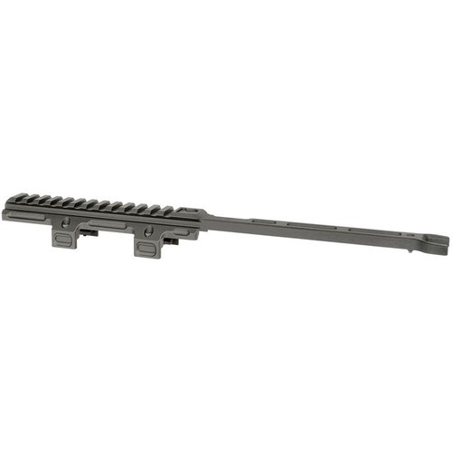 Die GEN-2 M-LOK® Top Rail für HK MP5 bietet eine einfache Montage von Optiken und Zubehör, verbesserte Handhabung und eine langlebige Konstruktion aus 6061 Aluminium.