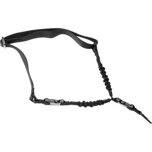 Der MISSION FIRST TACTICAL ONE-POINT SLING XL bietet dir eine einfache Handhabung in engen Räumen, ist verstellbar und aus strapazierfähigem Nylon mit Bungee gefertigt.