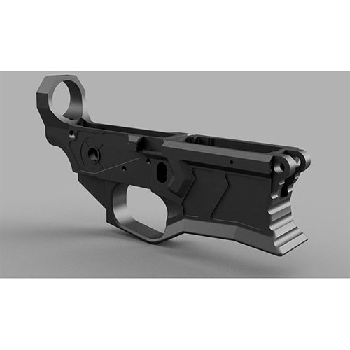 Der Bravo Series Billet Stripped Lower Receiver bietet dir herausragende Ergonomie, Langlebigkeit aus 7075-T6 Aluminium und eine flared Magazine Well für schnelle Nachladevorgänge.