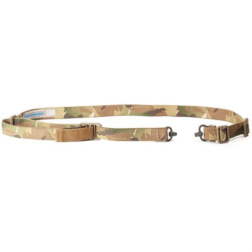 Die VICKERS 2-TO-1 SLING von BLUE FORCE GEAR bietet dir die Flexibilität, zwischen 2-Punkt- und 1-Punkt-Modus zu wechseln und bleibt dabei jederzeit verstellbar.