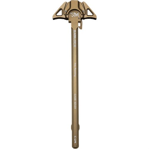 Der SENTRY MANUFACTURING GASLOCK Charging Handle bietet erhöhte Zuverlässigkeit, ein dual-locking System gegen unbeabsichtigte Bewegungen und reduziert Gasblowback.