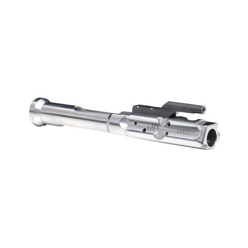 Der JP LMOS™ Bolt Carrier aus Edelstahl bietet eine 100% größere Tragfläche für reibungsloses Arbeiten und außergewöhnliche Zuverlässigkeit.